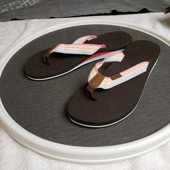 Pevino Orthotic Flip Flops Thong Sandal Womens 11 Mens 9 Arch Support - Picture 3 of 11